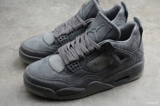Rep Onekick Air x 4 Grey Cool KAWS 930155-003 Jordan 0727
